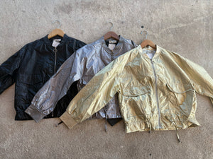 Metallic Windbreaker