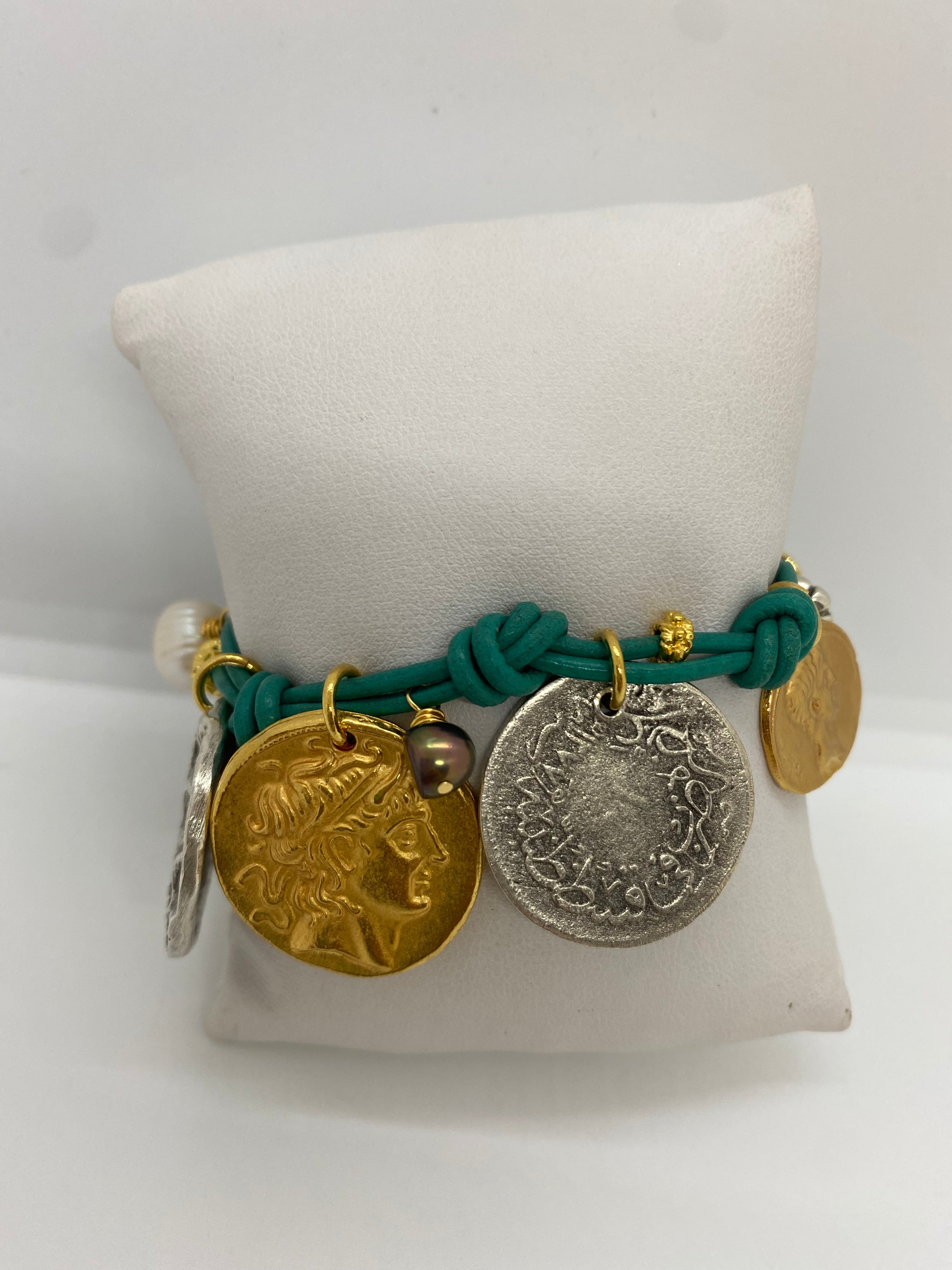 Draçma Coin Bracelets - ELENIKA