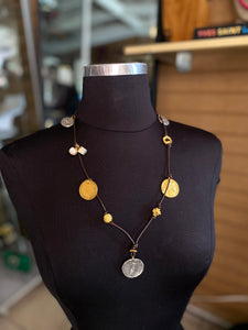 Dracma Leather Necklace