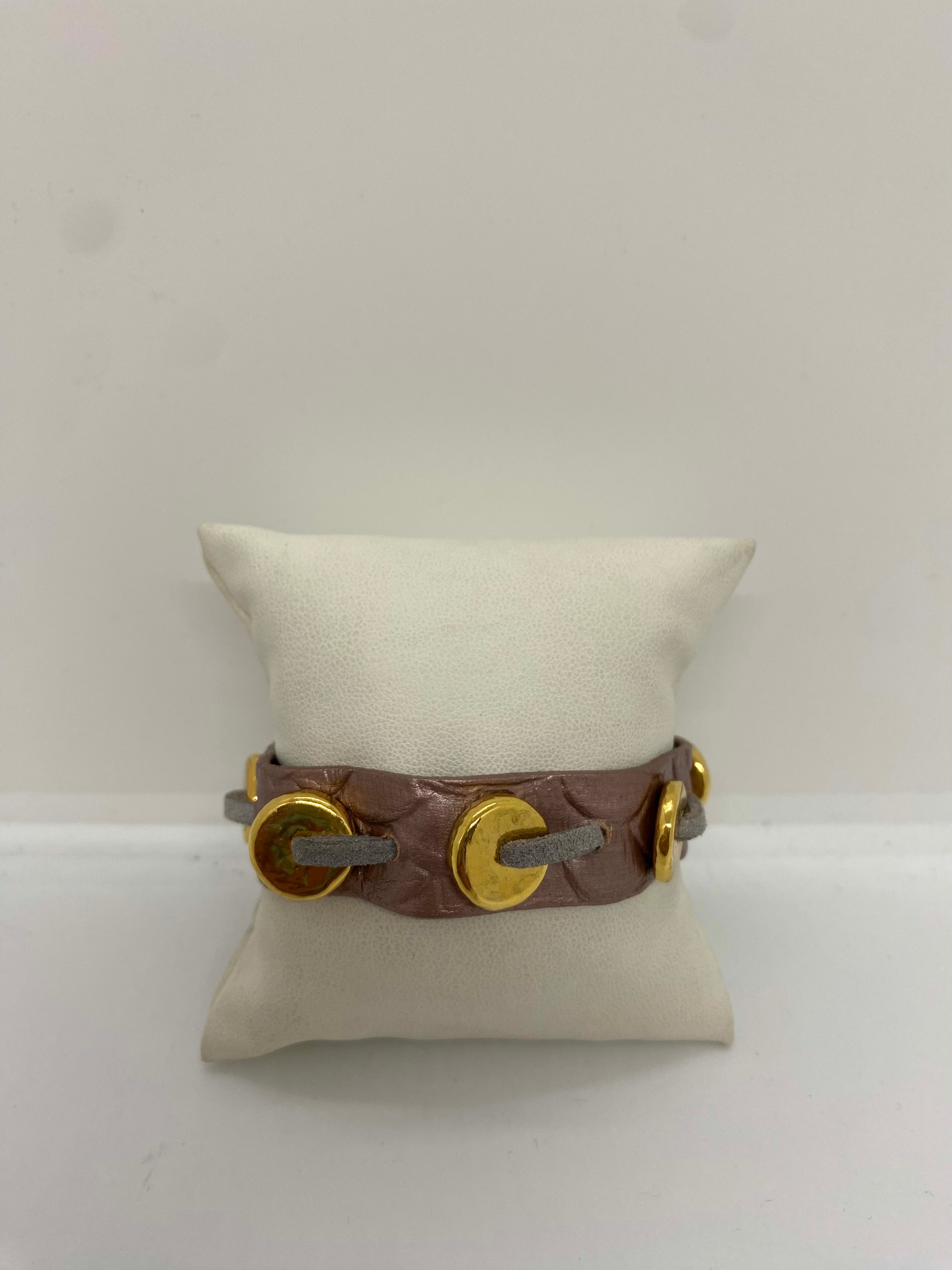 Minoan Leather Bracelets