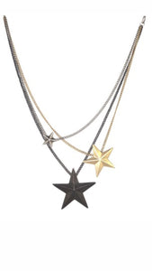 Brazil 3 Layers Star Necklace