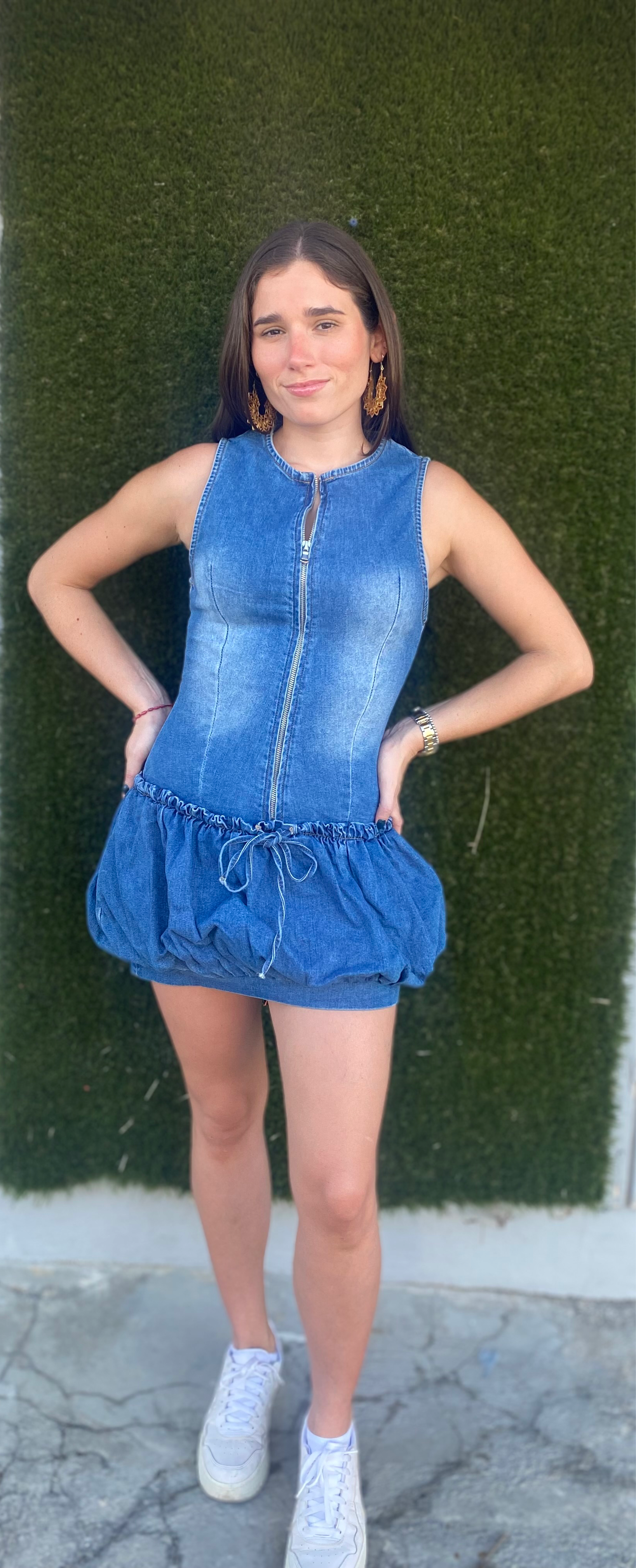 Denim Skort Dress