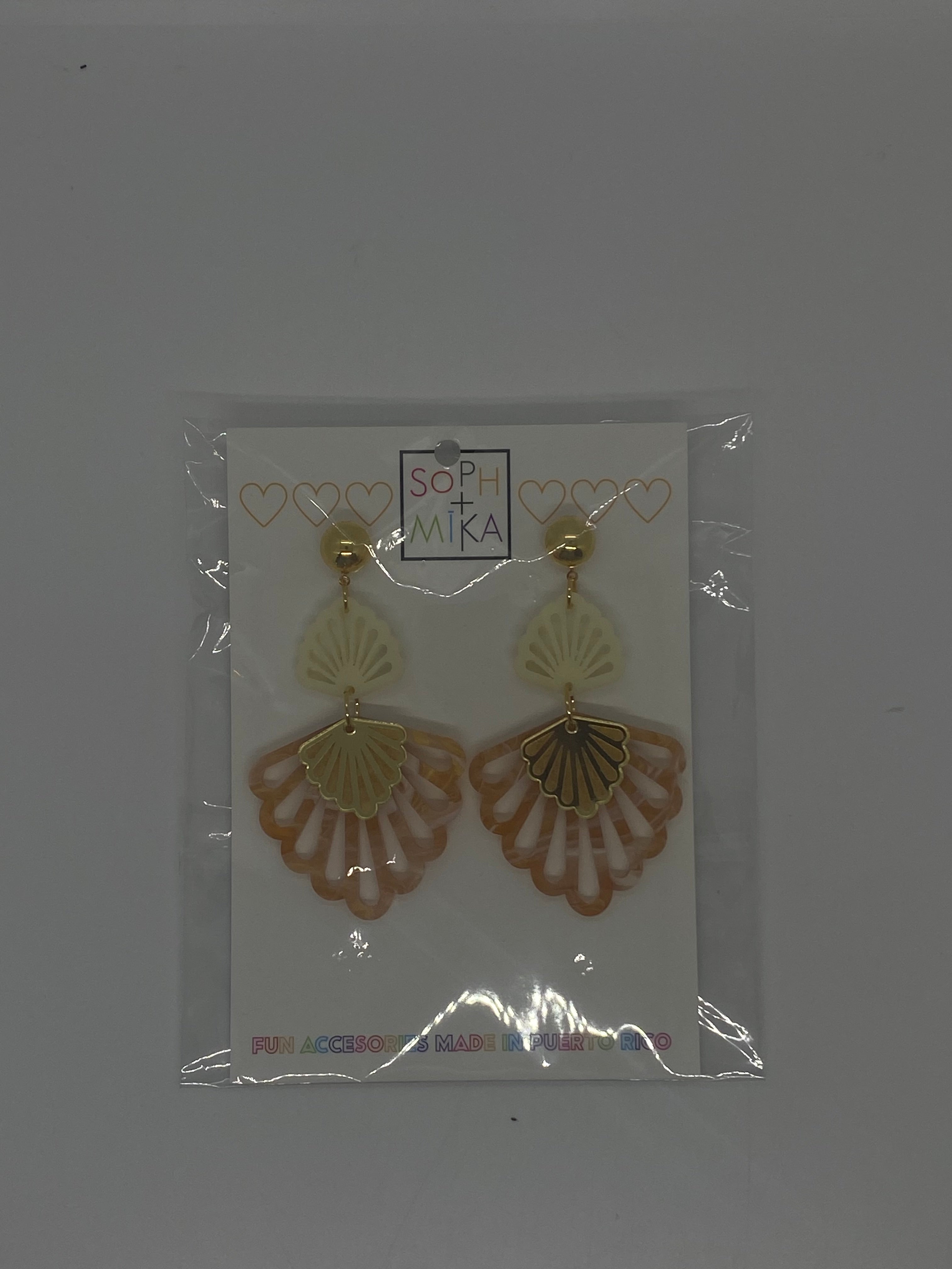 Seashells earrings